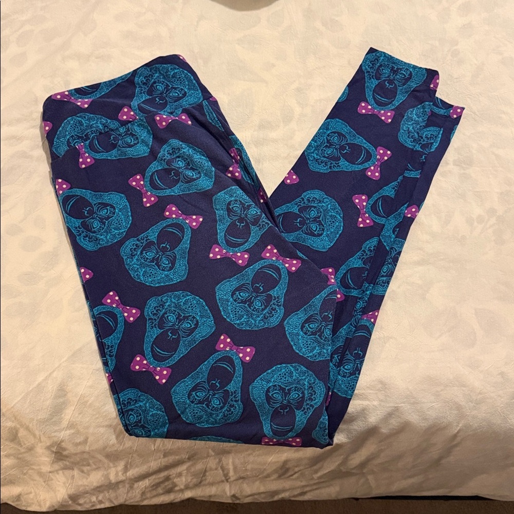 Lularoe Tall and Curvy Leggings - Monkeys